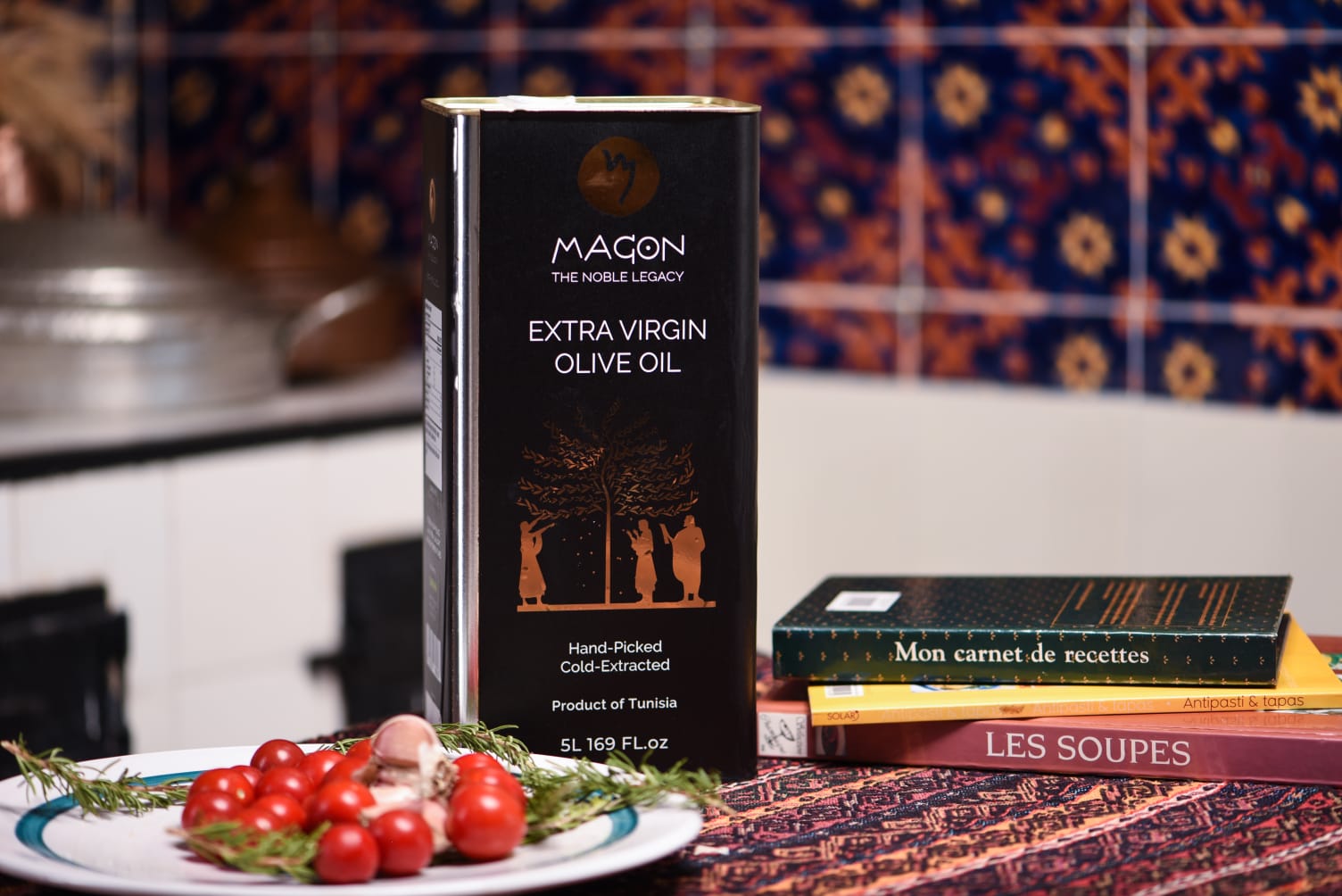 MAGON extra virgin olive oil tin